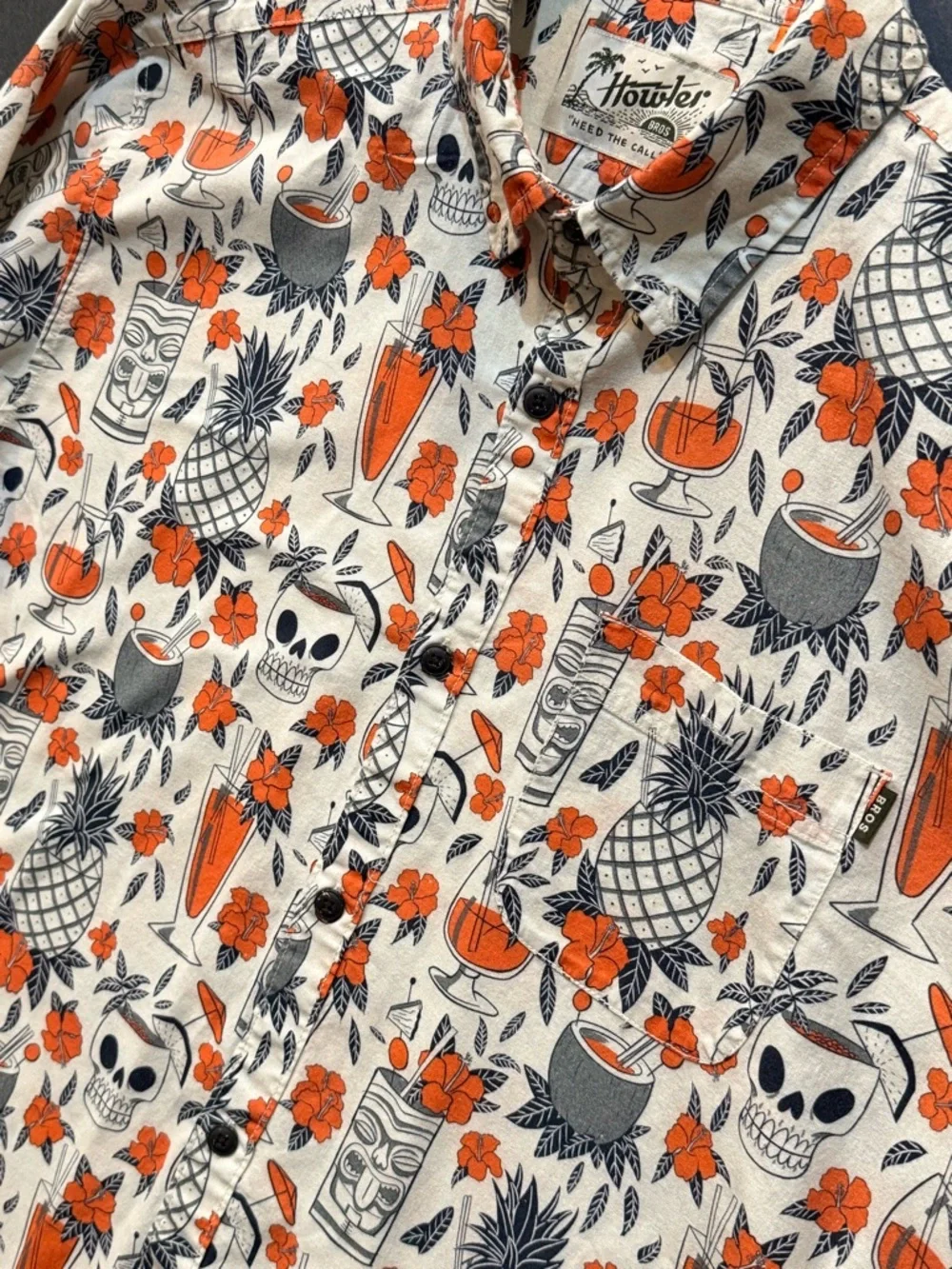 Howler Brothers - Tiki Time Series Shirt  - XL : EUC - Picture 6 of 13